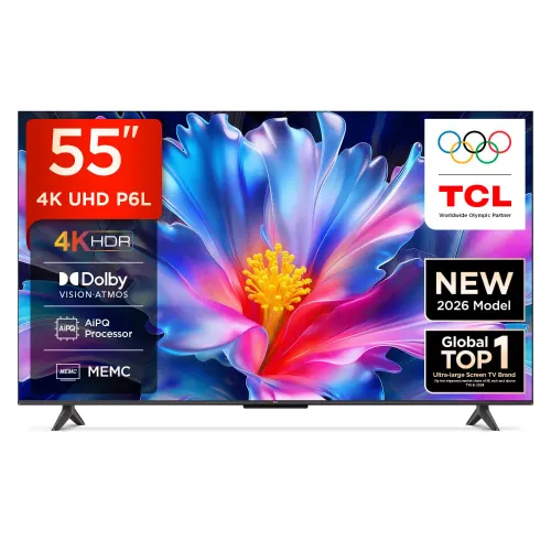 55P6L 4K TCL Led Tv