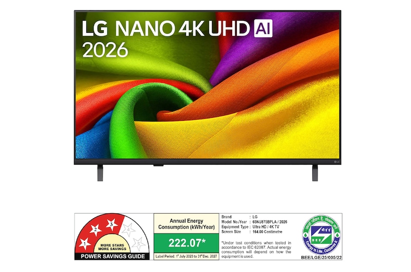 LG NANO 4K UHD TV 65NU875BPLA